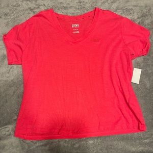 Women’s DKNY Performance V-neck tee size medium